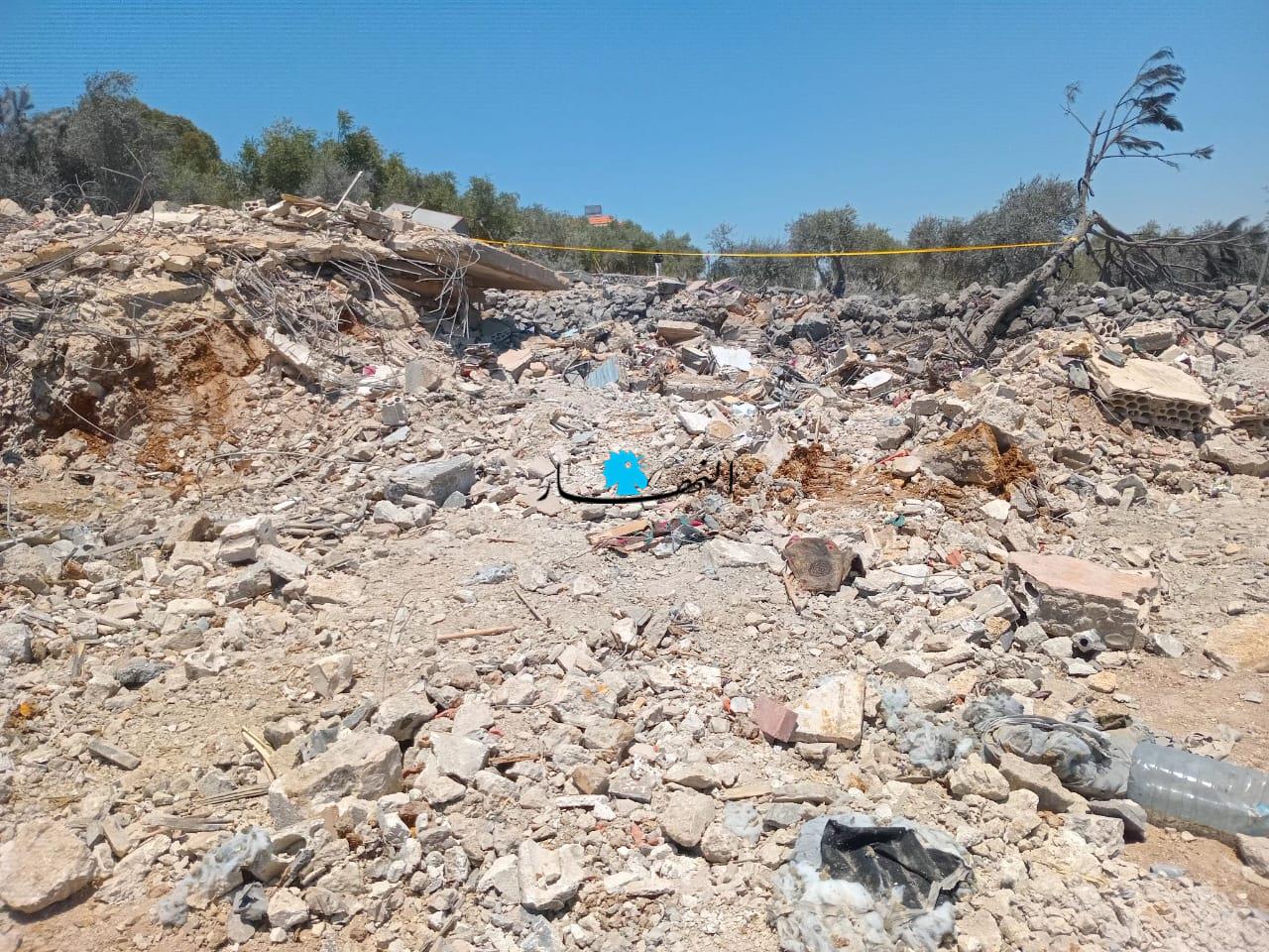 عدسة النهار في الجميجمة بعد المجزرة الإسرائيلية... حي منكوب ومبنى سكني سوي بالأرض (صور)